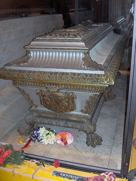Tombeau de Rodolphe d'Autriche (Crypte des Capucins à Vienne) 