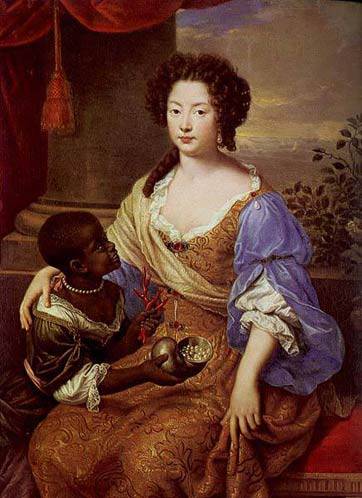 Louise de Keroualle "en Thétis", par Pierre Mignard, en 1682