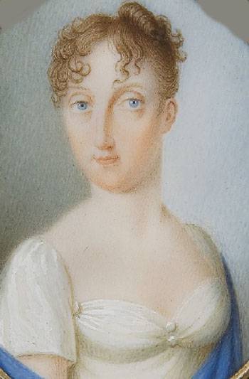 Marie-Amélie de Bourbon-Sicile, vers 1810