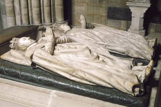 Gisants d'Henri II et de Catherine de Médicis (Basilique de Saint-Denis) 