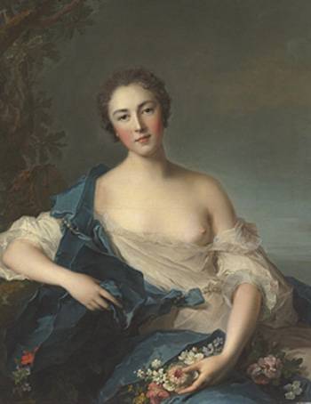 La comtesse de Vintimille par Jean-Marc Nattier, 1740
