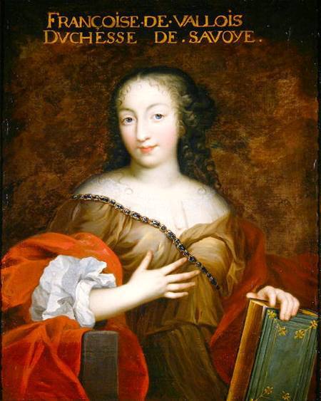 Françoise-Madeleine d'Orléans, par l'Ecole Française (XVIIe siècle)