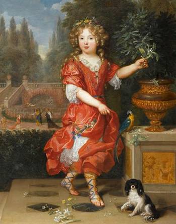 Mademoiselle de Blois, par Pierre Mignard, en 1685