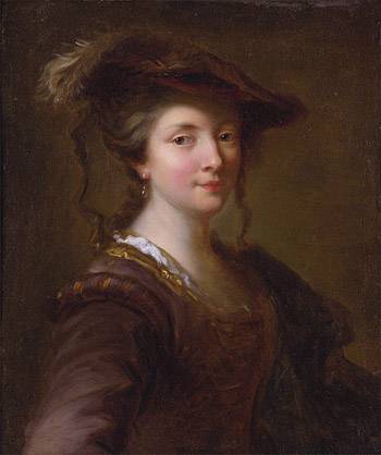 Portrait supposé de Louise de Mailly, par Alexis Grimou (XVIIIe siècle)