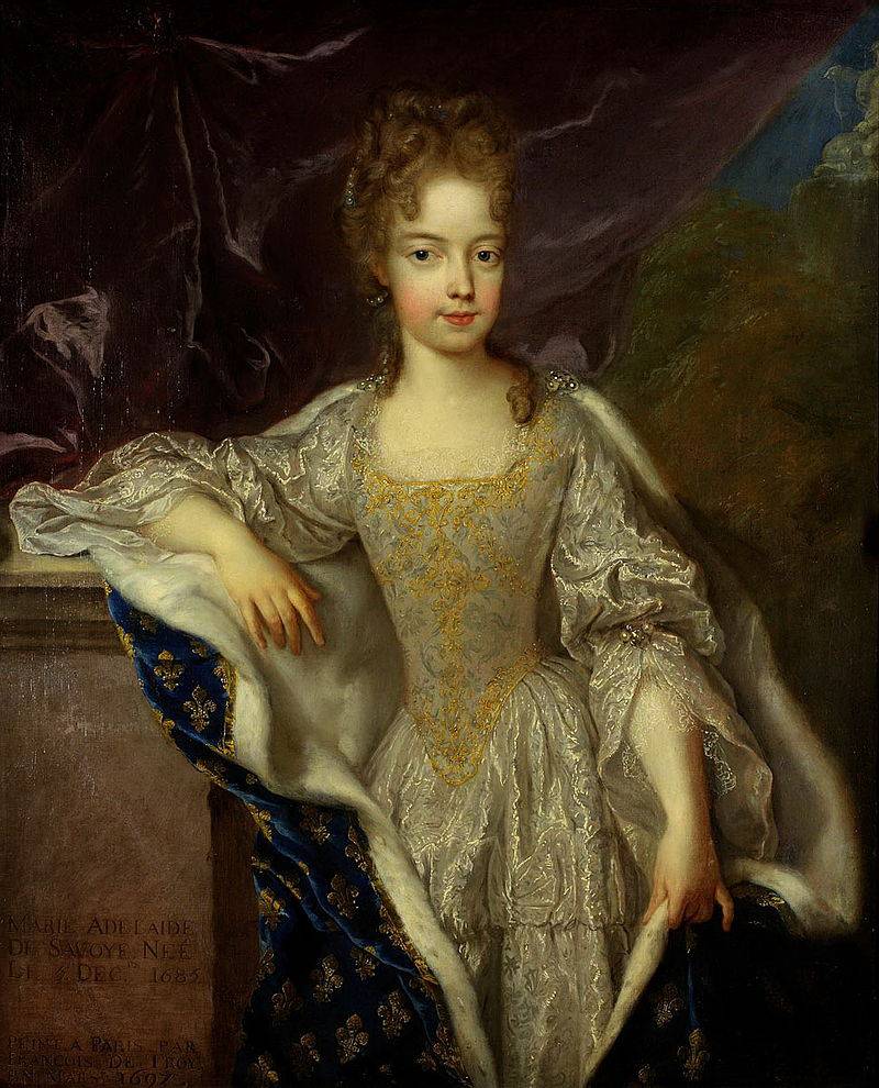 Marie-Adélaïde de Savoie, par François de Troy (1697)