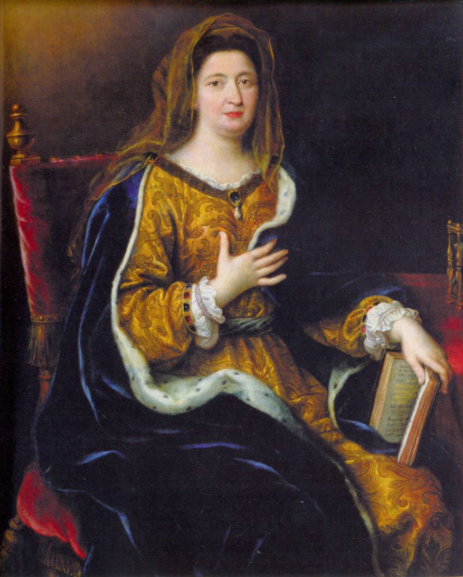 Mme de Maintenon en “Sainte Françoise Romaine” par Mignard (vers 1694)