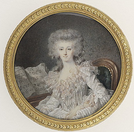 Marie-Adélaïde de Bourbon-Penthièvre, par Jean-Baptiste Letellier (XVIIIe siècle)