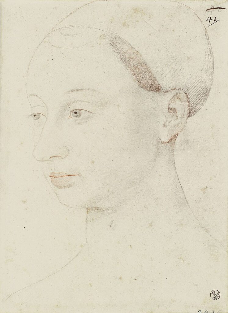 Agnès Sorel d'après Jean Fouquet (copie du XVIe siècle)