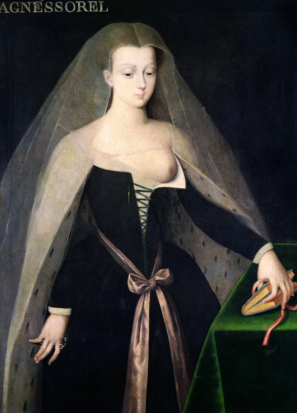 Agnès Sorel, la "demoiselle de Beauté" par Jean Fouquet (XVe siècle)