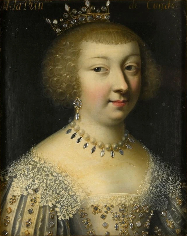 Charlotte Marguerite de Montmorency, princesse de Condé, par Jean Ducayer (XVIIe siècle)
