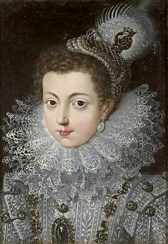 Elisabeth de Bourbon, par l'Ecole Française (1615)