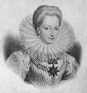 Gravure représentant Gabrielle d’Estrées (XIXe siècle)