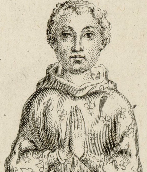 Estampe représentant Louis de France (1264-1276)