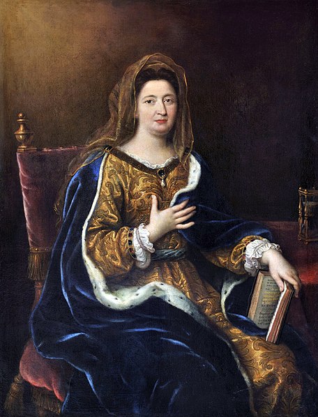 Mme de Maintenon en “Sainte Françoise Romaine” par Mignard (vers 1694)