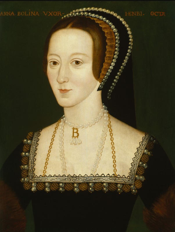 Portrait posthume d'Anne Boleyn, par l'école anglaise (fin XVIe siècle)