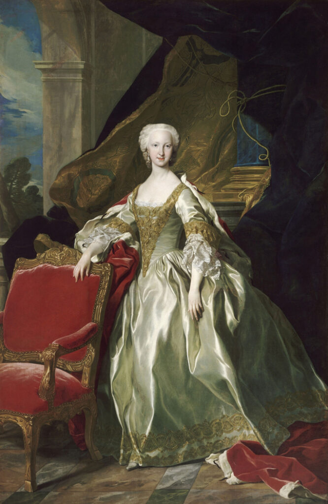 La dauphine Marie-Raphaëlle d'Espagne, par Louis-Michel Van Loo (1745)