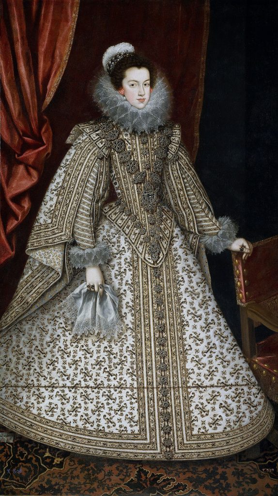 Elisabeth de France, reine d’Espagne, par Rodrigo de Villandrando (vers 1620)