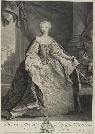 L'infante Marie-Thérèse-Raphaëlle de Bourbon-Espagne