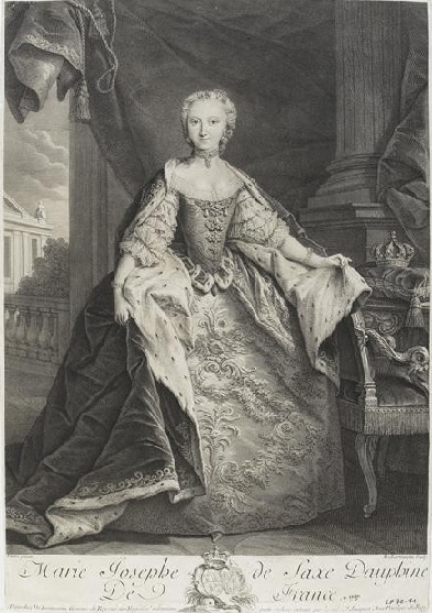 La princesse Marie-Josèphe de Saxe