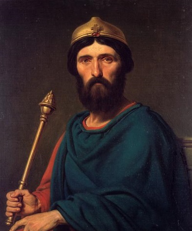 Louis IV d'Outremer, par Charles de Steuben (XIXe siècle)