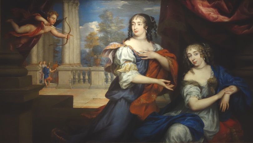 "Françoise d’Aubigné présentant la marquise d’Heudicourt à l’Amour", par Pierre Mignard