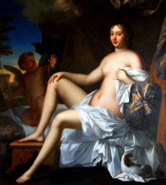 Françoise d'Aubigné, par Louis de Mornay, marquis de Villarceaux (1662)