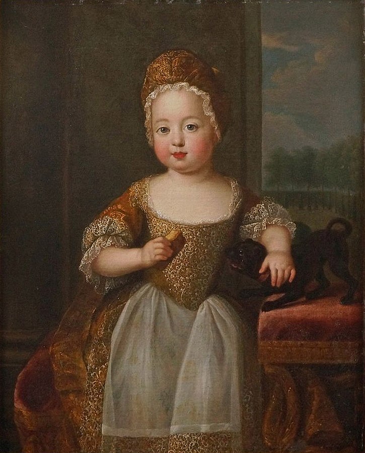 Portrait présumé de Mlle de Tours, par Alexis Belle (XVIIe ou XVIIIe siècle)