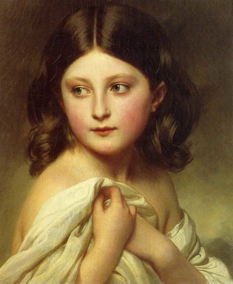 La princesse Charlotte, par Hermann Winterhalter (vers 1850)