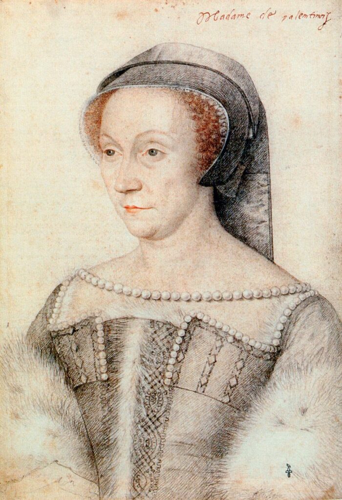 Diane de Poitiers, par l'atelier de François Clouet (1555)