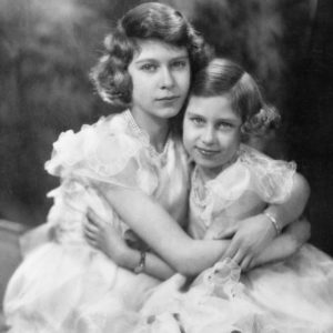 Les princesses Elisabeth et Margaret, en 1936