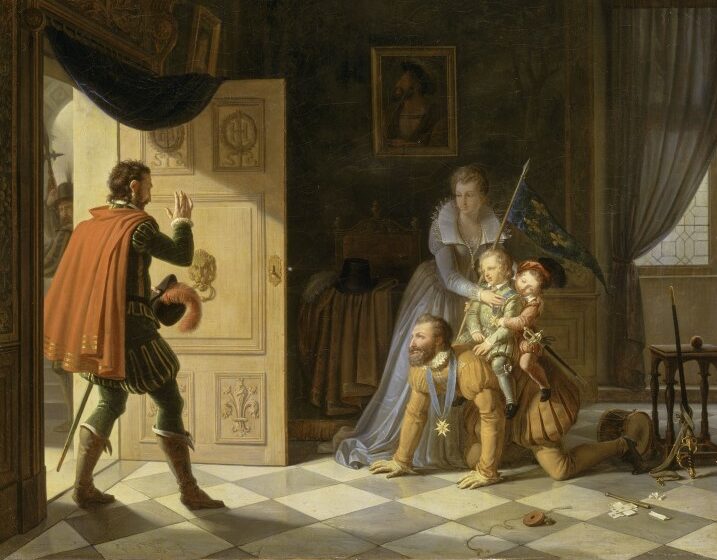 "Henri IV jouant avec ses enfants", par Pierre-Henri Révoil (1817) 