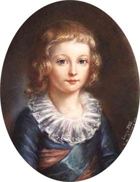 Louis XVII, par Elisabeth-Louise Vigée-Lebrun (XVIIIe siècle)