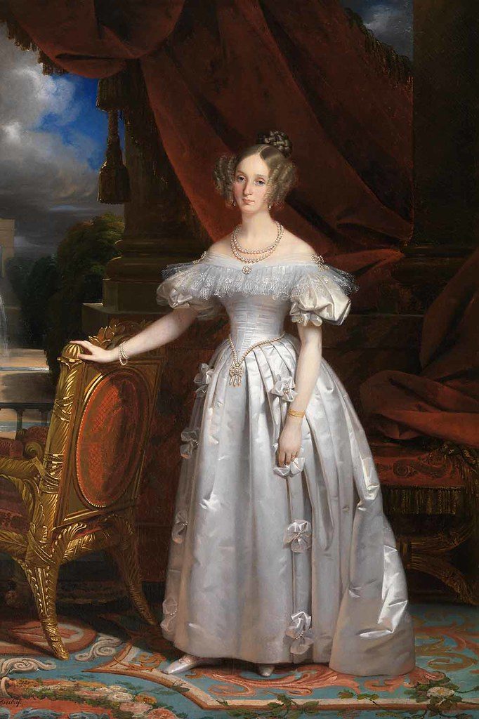 Louise d’Orléans, par Claude-Marie Dubufe (1837)