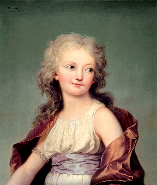 Madame Royale, âgée de 10 ans, par Adolf Ulrich Wertmüller