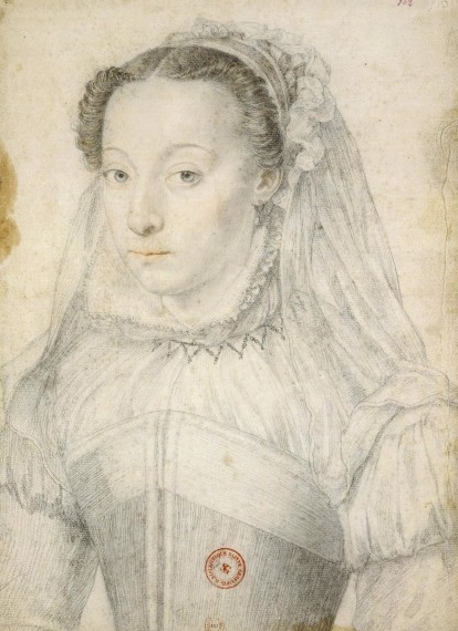 Marie de Clèves, par François Clouet (1571)