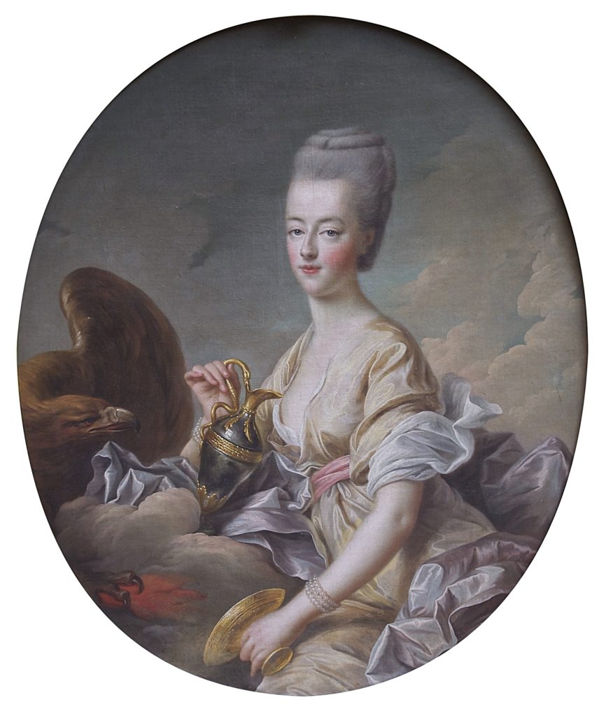 La dauphine Marie-Antoinette, par François-Hubert Drouais (1773)