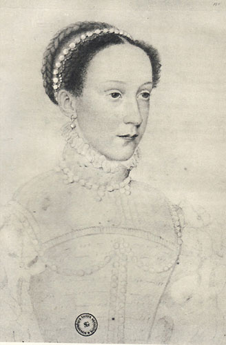 Marie Stuart en 1555, par François Clouet