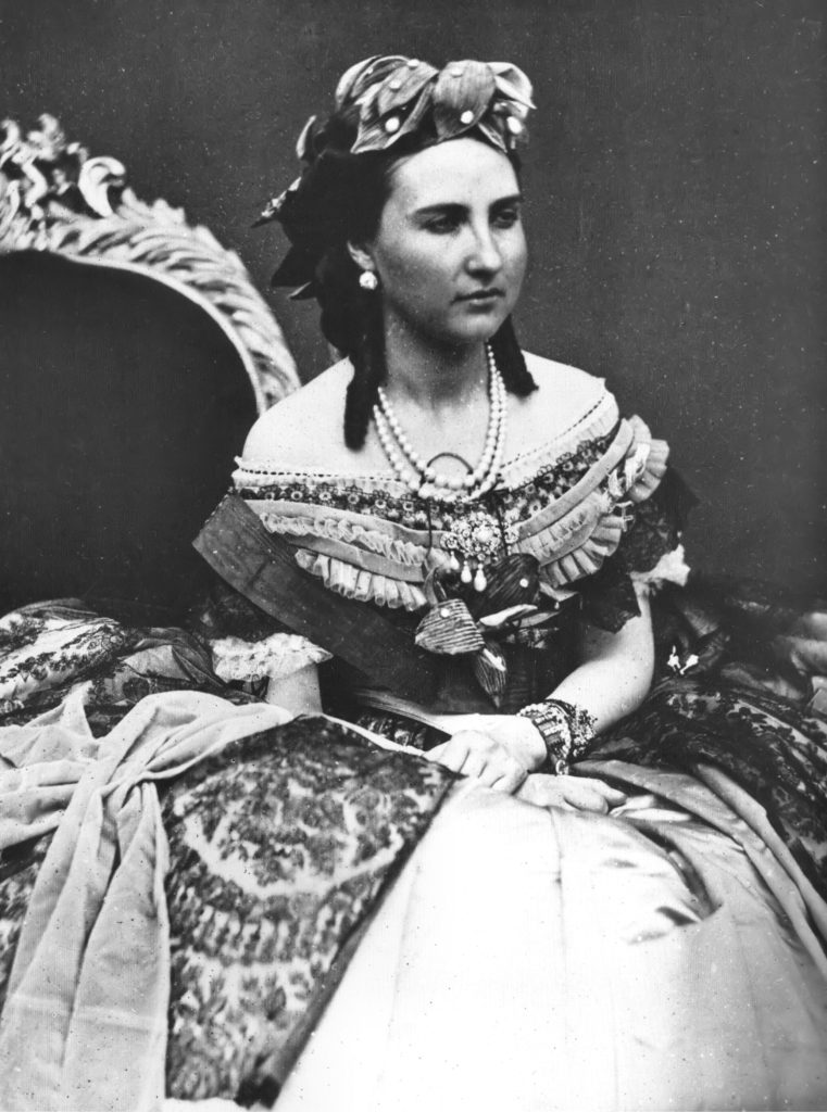 L'impératrice Charlotte, vers 1866