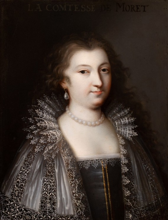 Jacqueline de Bueil, comtesse de Moret (par l'Ecole française du XVIIe siècle)