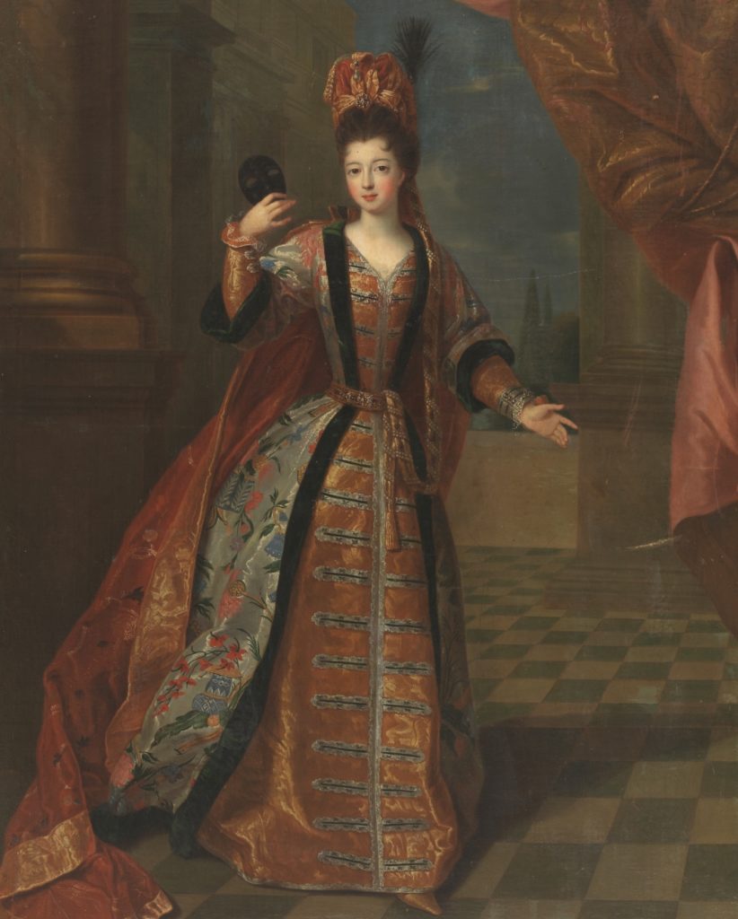 La duchesse de Berry, en habit de ballet, par Pierre Gobert (1714)