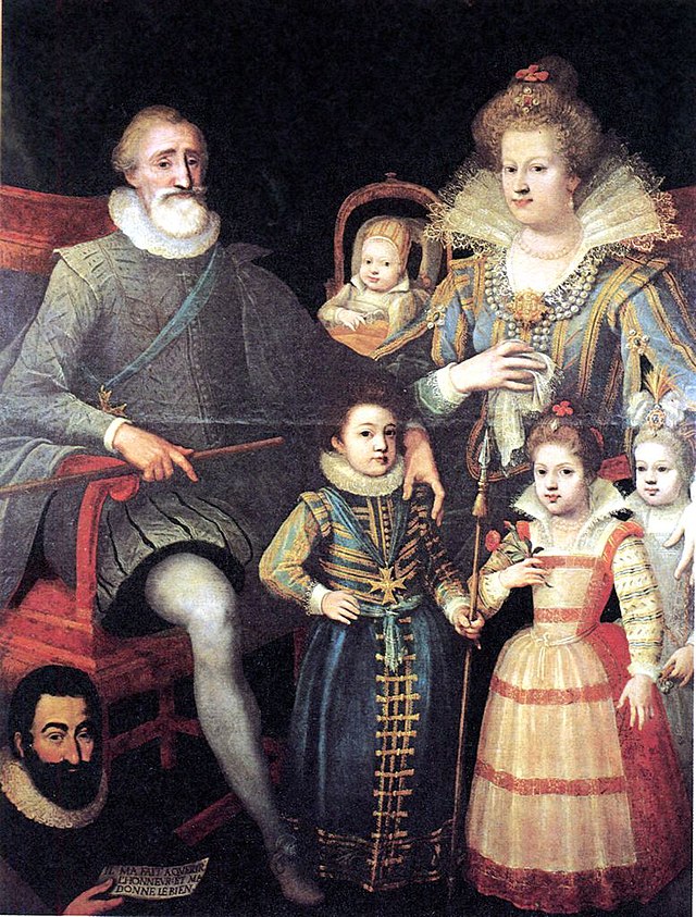 La famille d'Henri IV, attribué à Frans Pourbus le Jeune (XVIIe siècle)