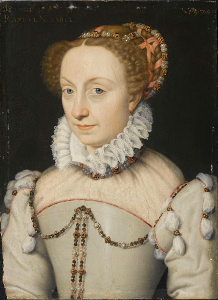 Jeanne d'Albret, reine de Navarre, par François Clouet (1570)