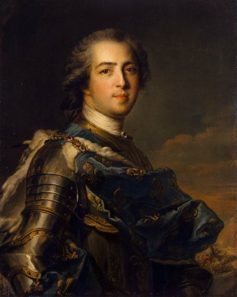 Louis XV, par Jean-Marc Nattier (1745)
