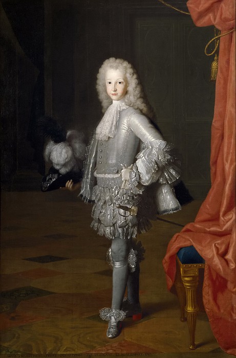 Louis, prince des Asturies, par Michel-Ange Houasse (1717)