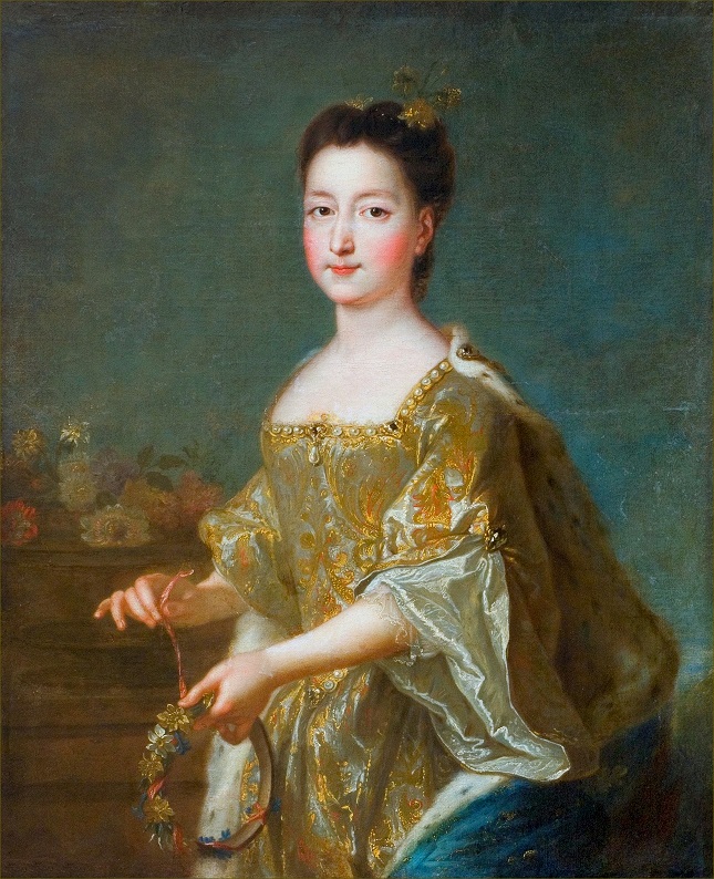 Louise-Élisabeth d'Orléans, Mademoiselle de Montpensier, par François de Troy (vers 1720)