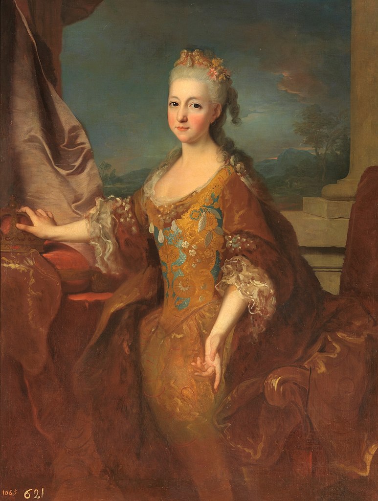 Louise-Elisabeth d’Orléans, reine d'Espagne, par Jean Ranc (portrait inachevé, 1724)