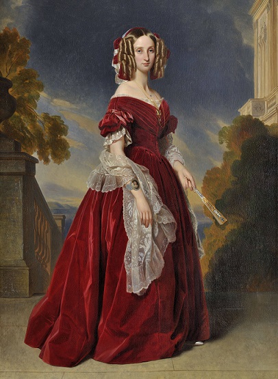 La reine Louise, par Franz Xaver Winterhalter (1841)