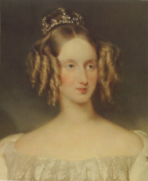 Portrait posthume de la reine, réalisé en 1855 par Gustaaf Wappers