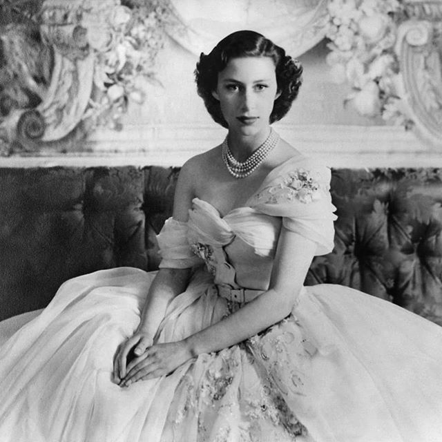 La princesse Margaret, âgée de 21 ans