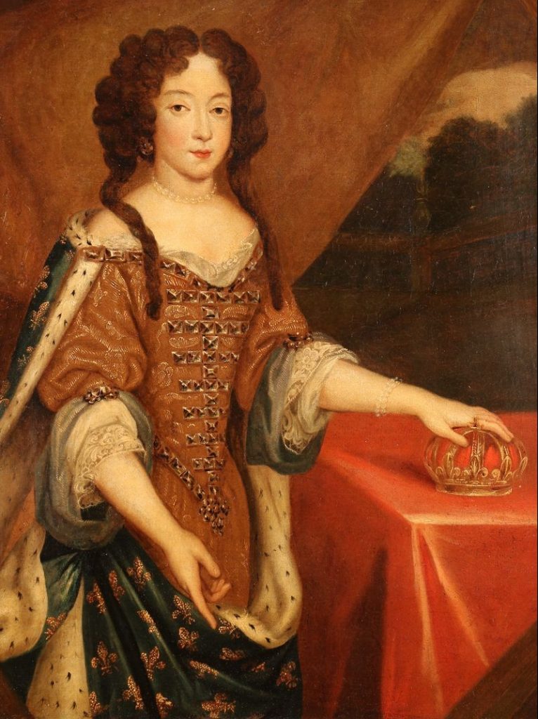 Marie-Anne de Bavière, dauphine de France, par l'Ecole Française (XVIIe siècle)